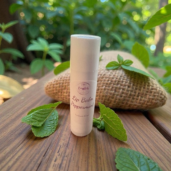Handmade Other - Lip balm (3) handmade peppermint